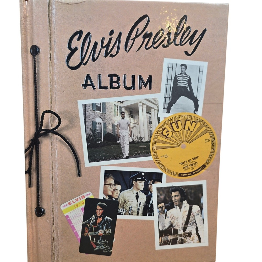 Elvis Presley Album Book 1997 Publication 11" x 8.5"